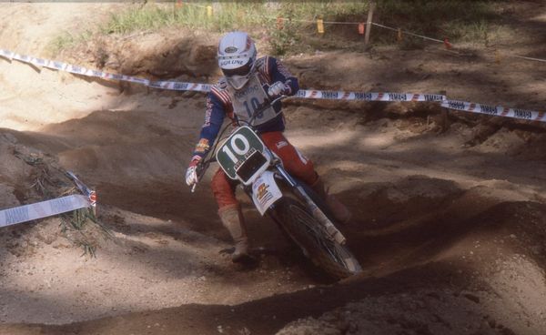 Matti Tarkkonen Ruotsin GP 250 1982